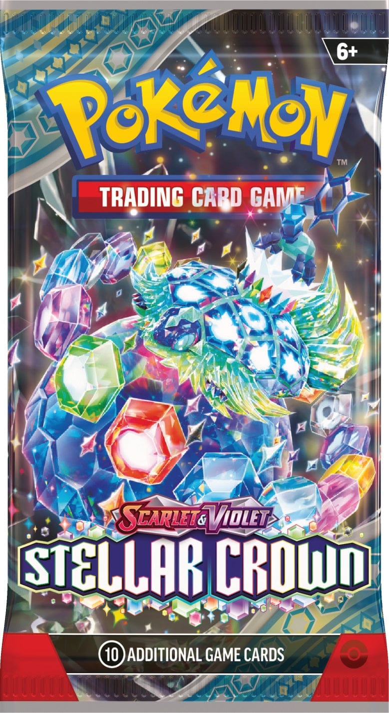 POKEMON TCG: SCARLET & VIOLET: STELLAR CROWN - BOOSTER PACK 820650858970