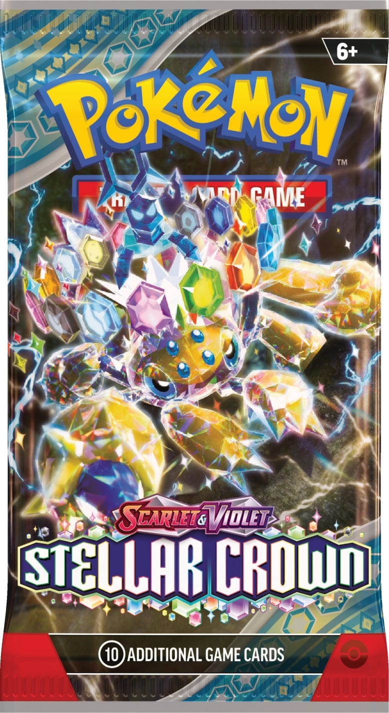 POKEMON TCG: SCARLET & VIOLET: STELLAR CROWN - BOOSTER PACK 820650858970