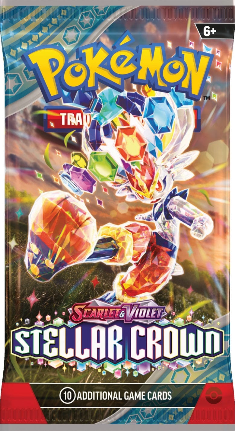 POKEMON TCG: SCARLET & VIOLET: STELLAR CROWN - BOOSTER PACK 820650858970