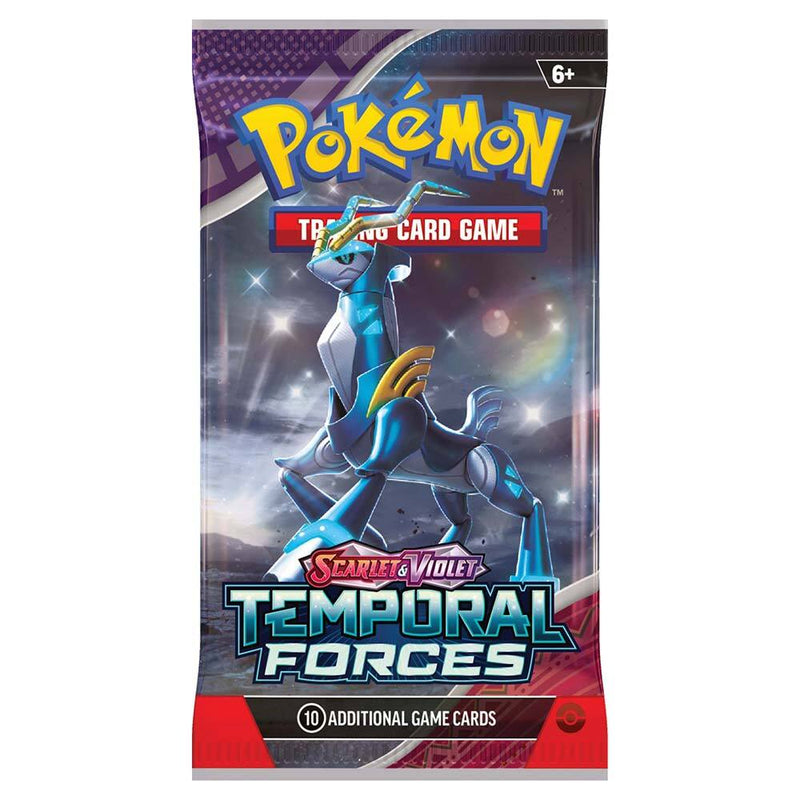 POKEMON TCG: SCARLET & VIOLET: TEMPORAL FORCES - BOOSTER PACK 820650856396