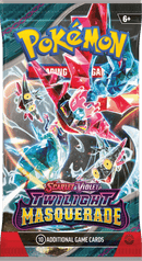 POKEMON TCG: SCARLET & VIOLET: TWILIGHT MASQUERADE  - BOOSTER PACK 820650857744