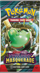 POKEMON TCG: SCARLET & VIOLET: TWILIGHT MASQUERADE  - BOOSTER PACK 820650857744