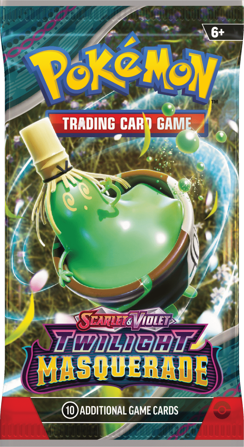 POKEMON TCG: SCARLET & VIOLET: TWILIGHT MASQUERADE  - BOOSTER PACK 820650857744