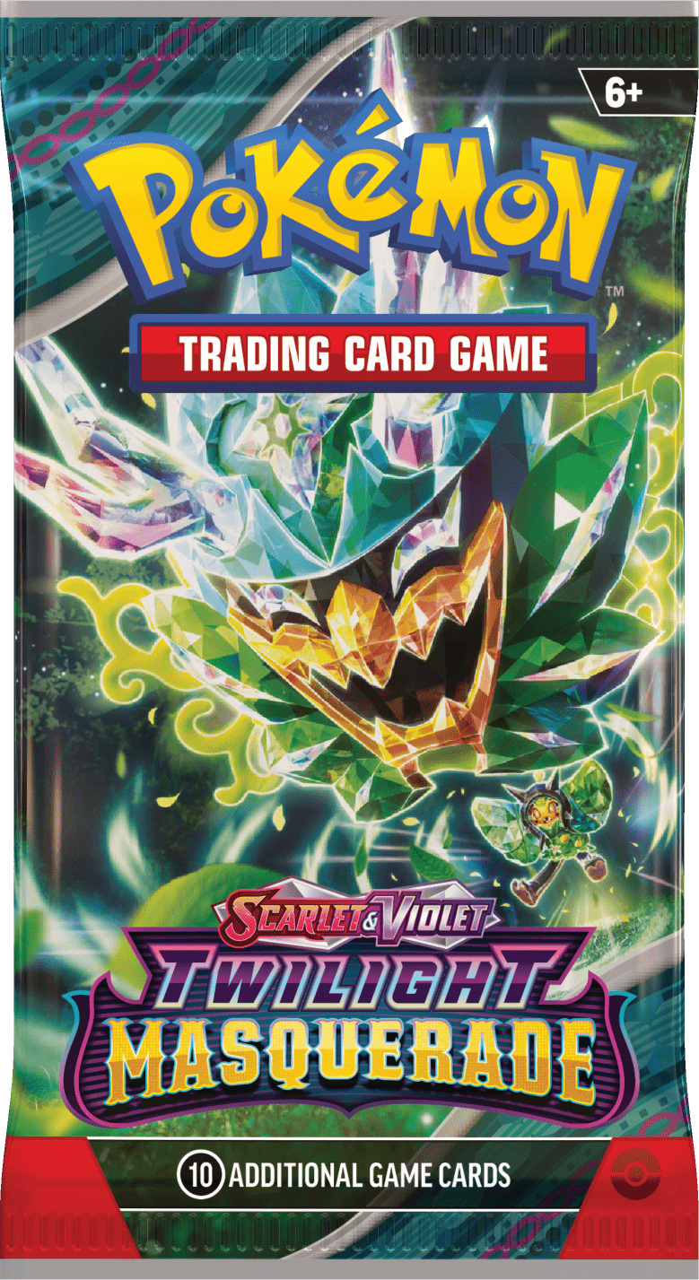 POKEMON TCG: SCARLET & VIOLET: TWILIGHT MASQUERADE  - BOOSTER PACK 820650857744