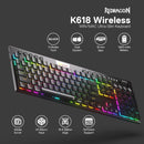 REDRAGON HORUS PRO K618RGB-PRO WIRED & 2.4G & BT RED SWITCH TIPKOVNICA 6750376721044