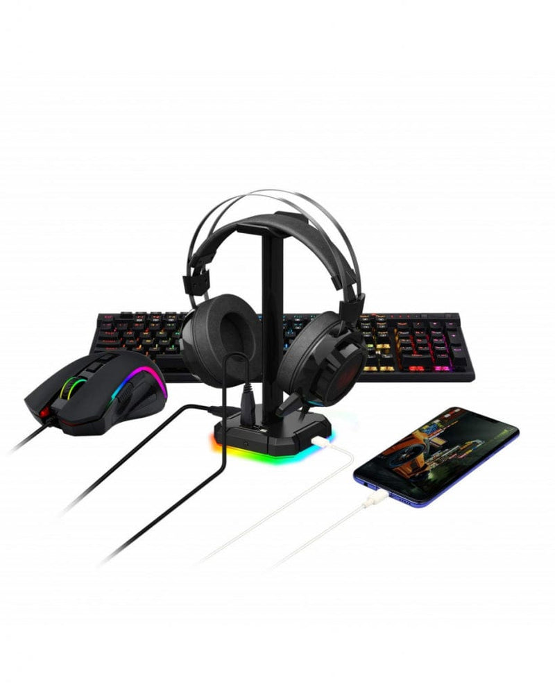 REDRAGON SCEPTER PRO HA300 RGB STOJALO ZA SLUŠALKE 6950376775955