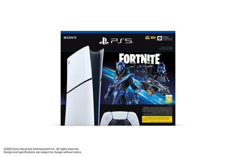 SONY Konzola Playstation PS5 Digital + Fortnite Cobalt Star DLC VCH 711719593348