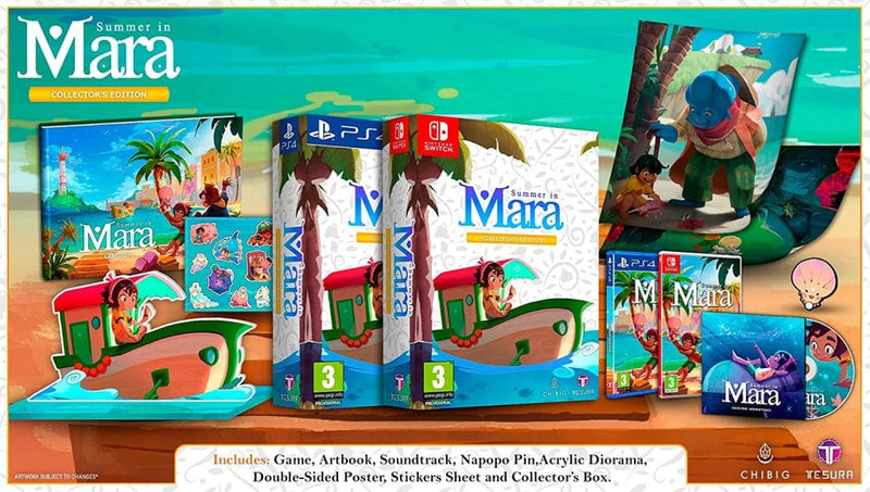 Summer In Mara - Collectors Edition (Playstation 4) - POŠKODOVANA EMBALAŽA 3200000001848