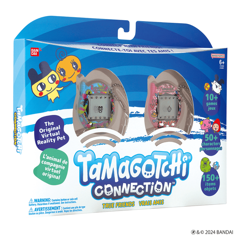 TAMAGOTCHI CONNECTION TRUE FRIENDS - BLUE GRAFFITTI & PINK GRAFFITTI 3296580440016