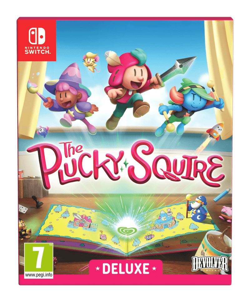 The Plucky Squire - Devolver Deluxe (Nintendo Switch) 5056635611321