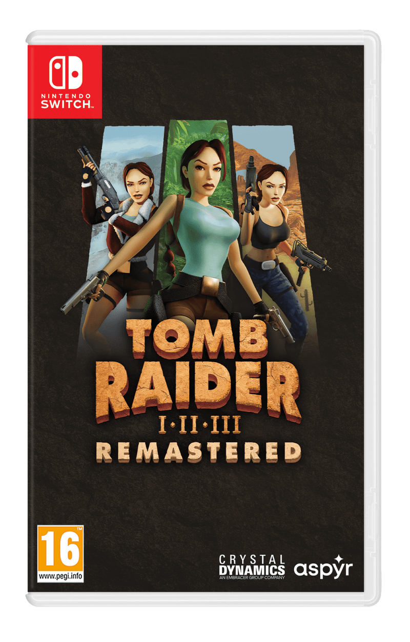 Tomb Raider I-III Remastered Starring Lara Croft (Nintendo Switch) 5056635609687