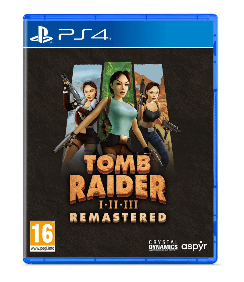 Tomb Raider I-III Remastered Starring Lara Croft (Playstation 4) 5056635609861