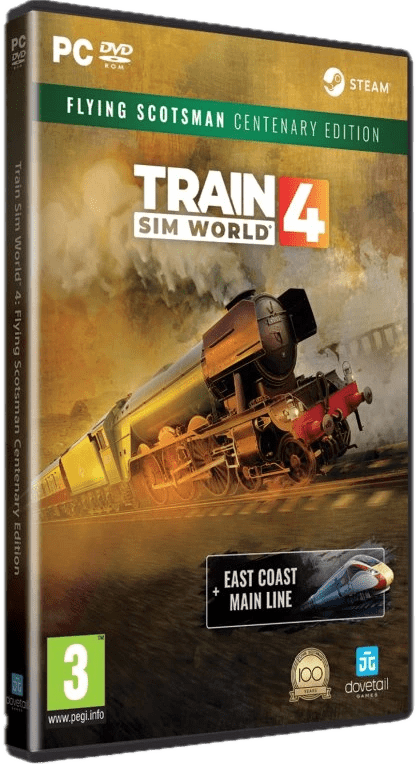 Train Sim World 4 Centenary Edition (includes Flying Scotsman) (PC) 5055957705749