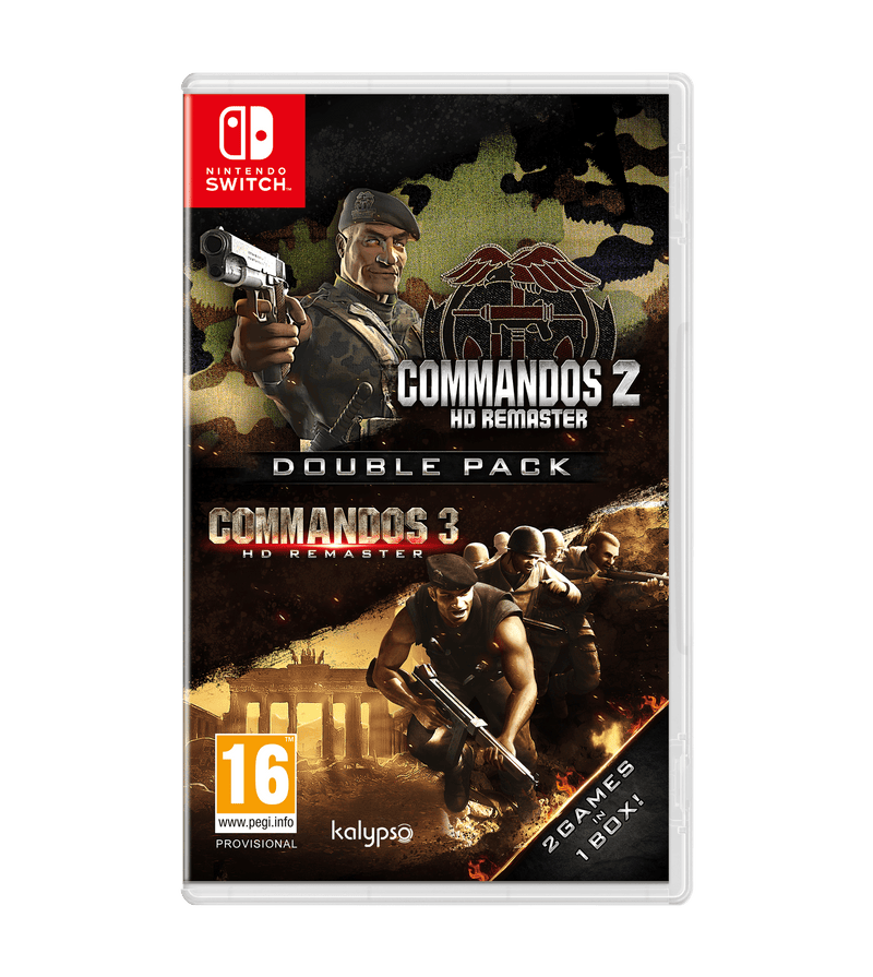 Commandos 2 & 3 HD Remaster (Nintendo Switch) 4260458363300