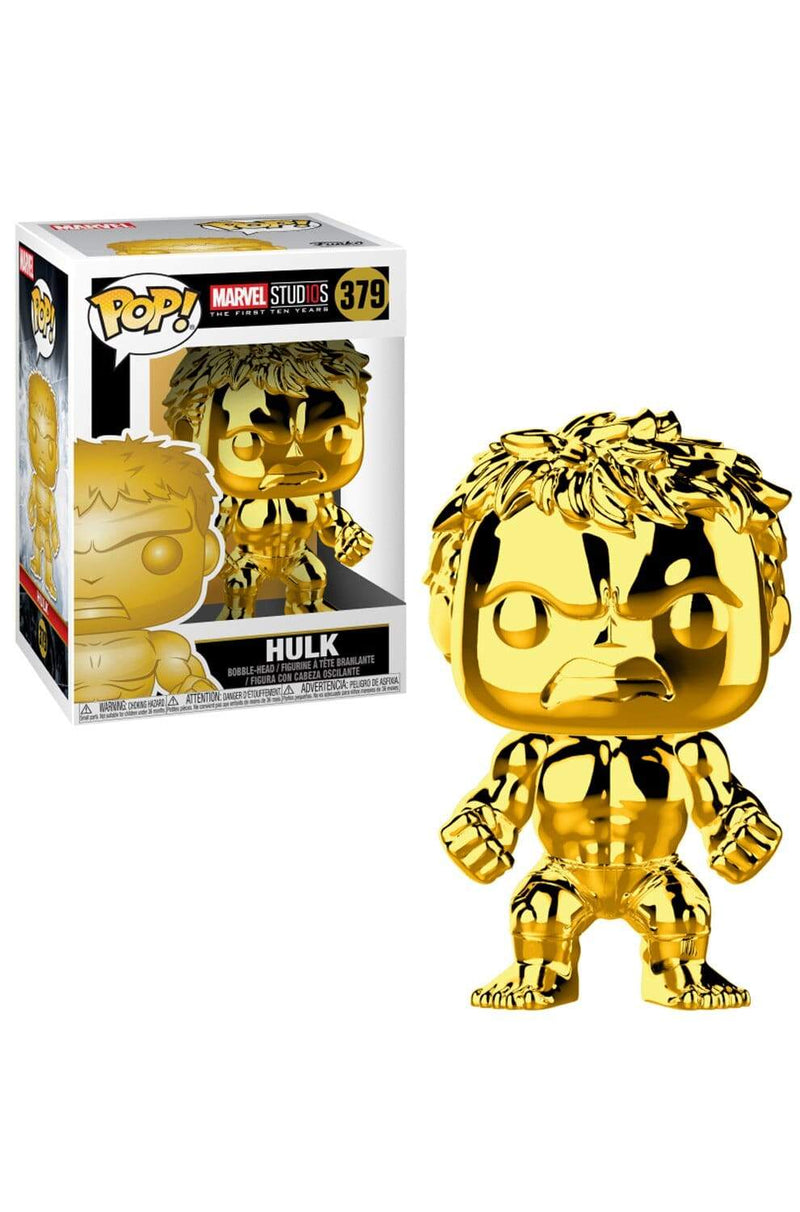 Figura FUNKO POP! BOBBLE: MARVEL: MARVEL STUDIOS 10: HULK (CHROME) 889698335171