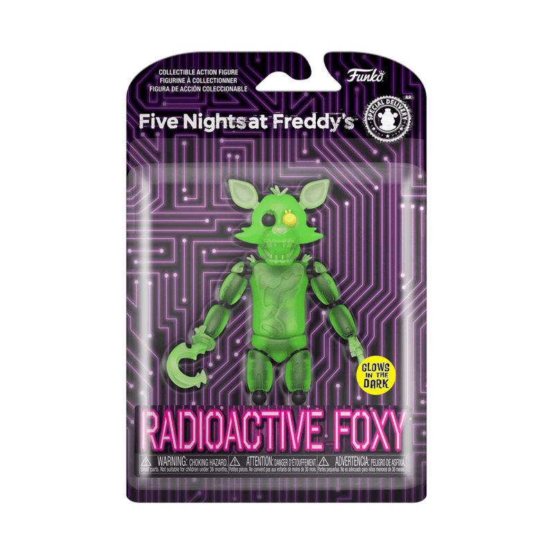 FUNKO A ACTION FIGURE: FNAF S7- RADIOACTIVE FOXY(GW) 889698596848