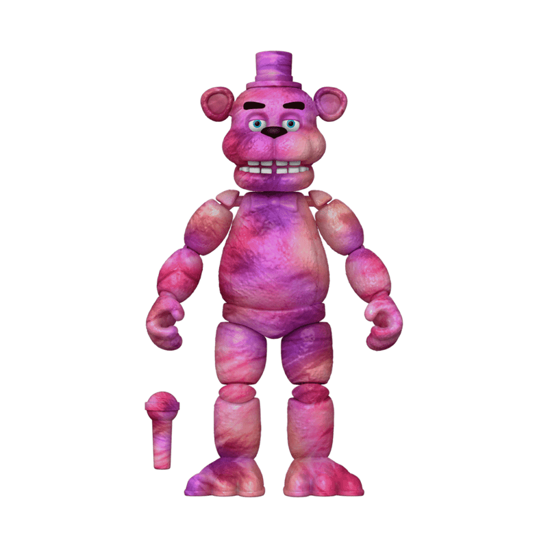 FUNKO ACTION FIGURE 5": FNAF TIEDYE- FREDDY 889698642194