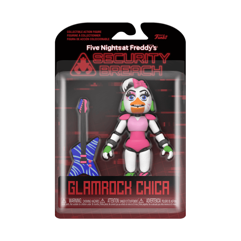 FUNKO ACTION FIGURE: FNAF - SECURITY BREACH - GLAMROCK CHICA 889698474917