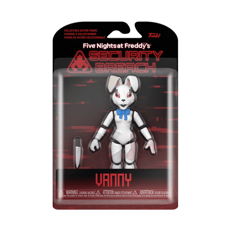 FUNKO ACTION FIGURE: FNAF - SECURITY BREACH - VANNY 889698474948