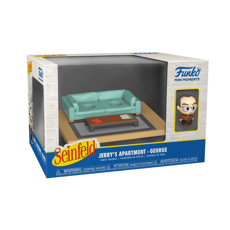 FUNKO MINI MOMENTS: SEINFELD- GEORGE W/CHASE 889698565455