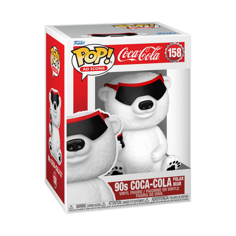 FUNKO POP AD ICONS: COCA-COLA- POLAR BEAR(90'S) 889698655873