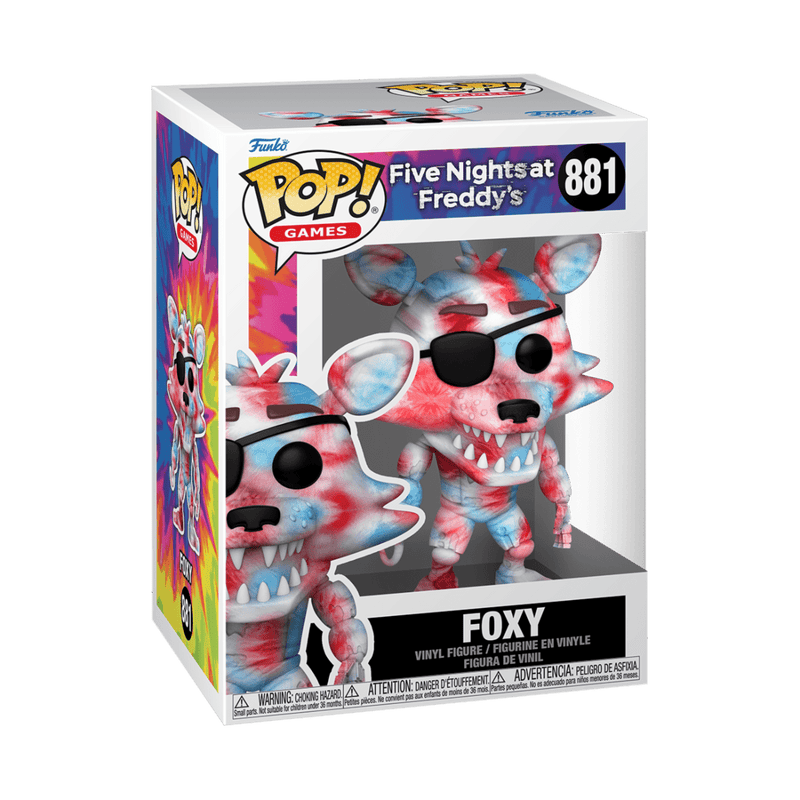 FUNKO POP GAMES: FNAF TIEDYE- FOXY 889698642316