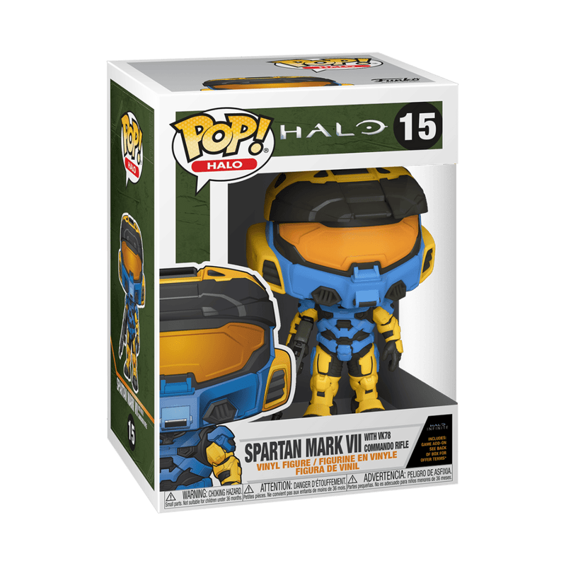 FUNKO POP GAMES: HALO INFINITE - MARK VII W/ COMMANDO RIFLE (FUNKO DECO) 889698511049