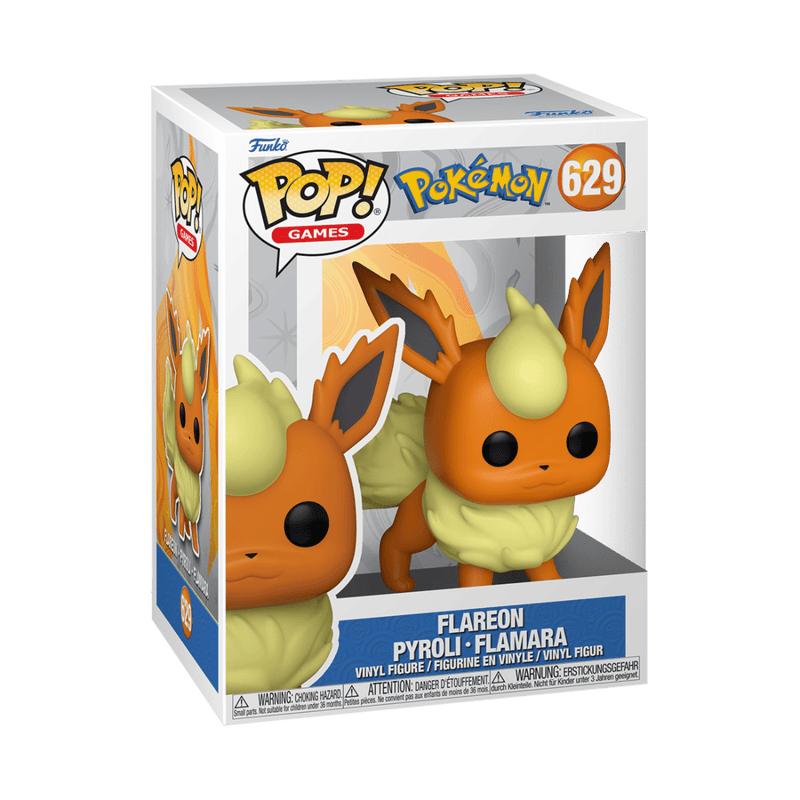 FUNKO POP GAMES: POKEMON- FLAREON (EMEA) 889698650427