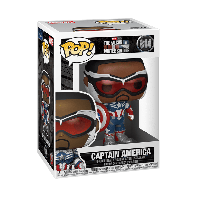 FUNKO POP MARVEL: THE FALCON & WINTER SOLDIER - CAPTAIN AMERICA 889698516303