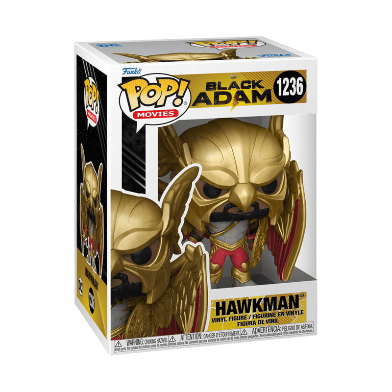 FUNKO POP MOVIES: BLACK ADAM - HAWKMAN 889698641937