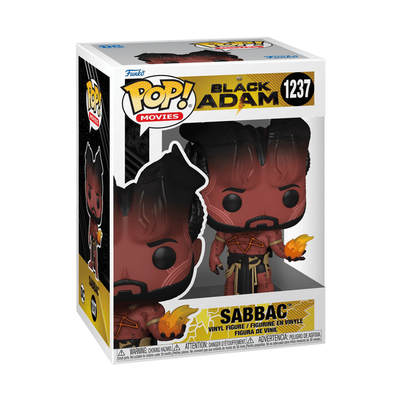 FUNKO POP MOVIES: BLACK ADAM - SABBAC 889698641944