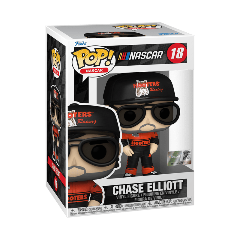 FUNKO POP NASCAR: CHASE ELLIOTT ((OR)HOOTERS) 889698592369