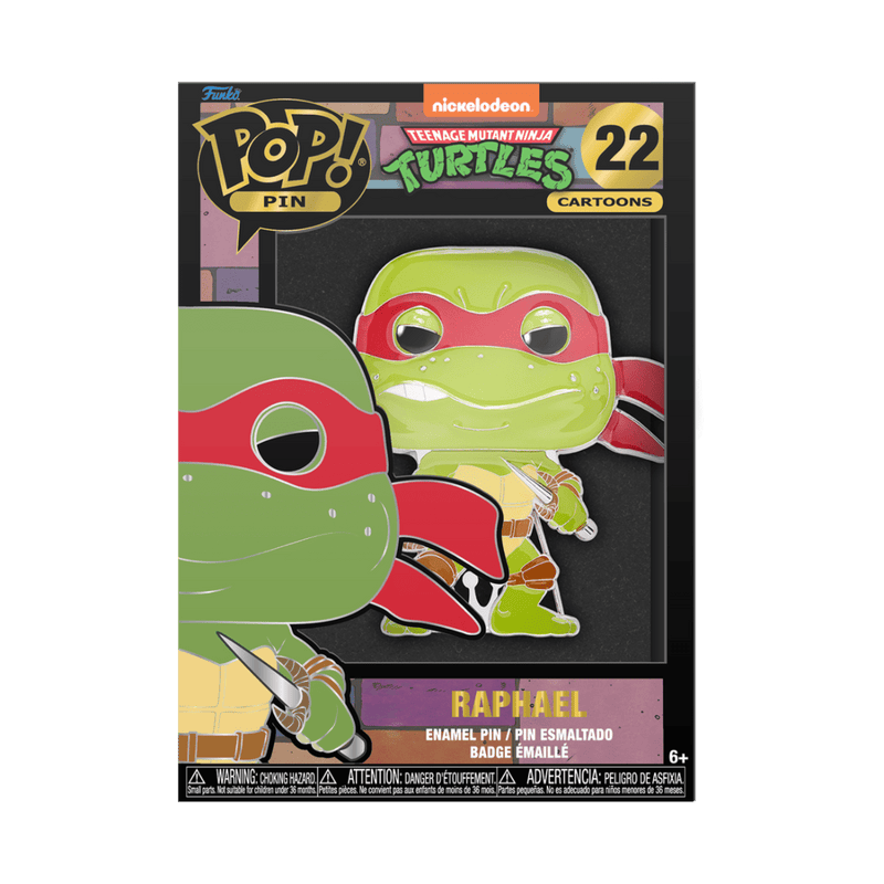 FUNKO POP! PIN TMNT: RAPHAEL 671803417168