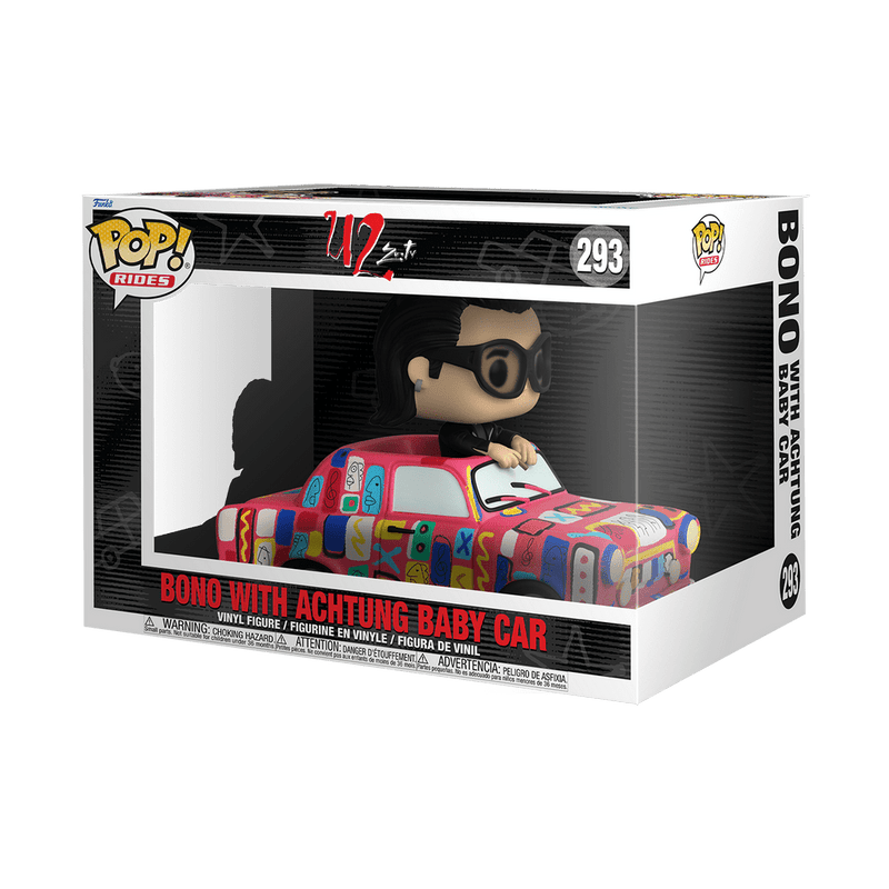 FUNKO POP RIDE SUPDLX: U2-AB CAR W/BONO 889698640312