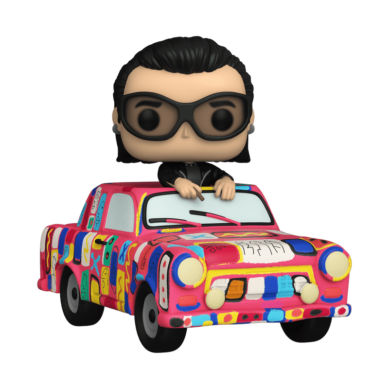 FUNKO POP RIDE SUPDLX: U2-AB CAR W/BONO 889698640312