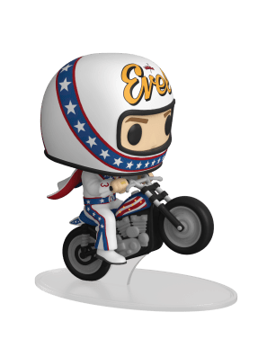 FUNKO POP RIDES: EVEL KNIEVEL ON MOTORCYCLE 889698499422