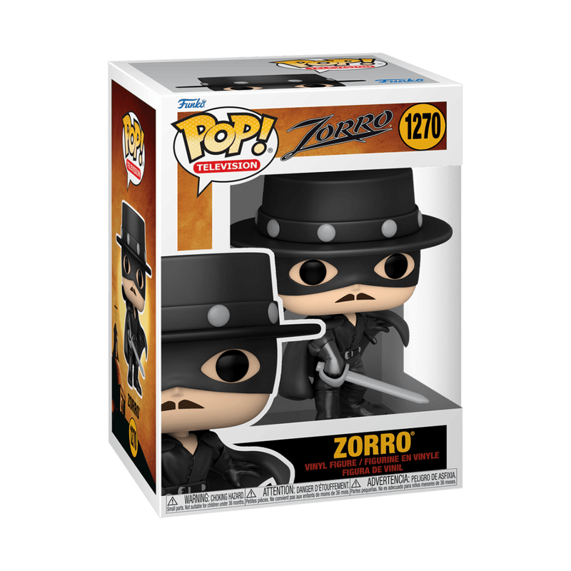 FUNKO POP TV: ZORRO ANNIVERSARY- ZORRO 889698593182