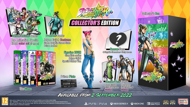 JoJo's Bizarre Adventure: All Star Battle R - Collectors Edition (Nintendo Switch) 3391892023107