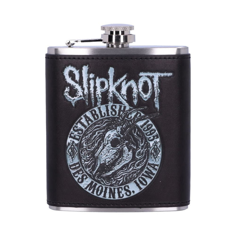 NEMESIS NOW SLIPKNOT - FLAMING GOAT HIP FLASK PRISRČNICA 801269139254