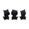 NEMESIS NOW THREE WISE KITTIES 8.8CM FIGURICE 801269142247