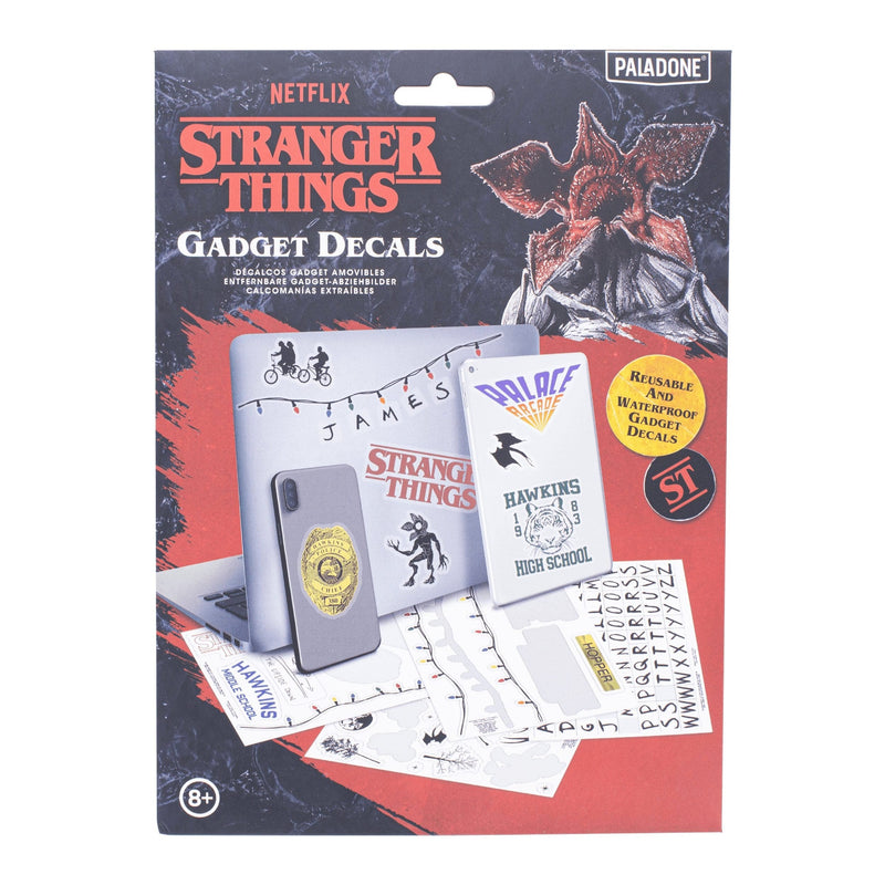 PALADONE STRANGER THINGS GADGET DECALS NALEPKE 5055964790639