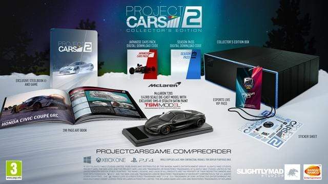 Project Cars 2 Collectors Edition (xbox one) 3391891993630