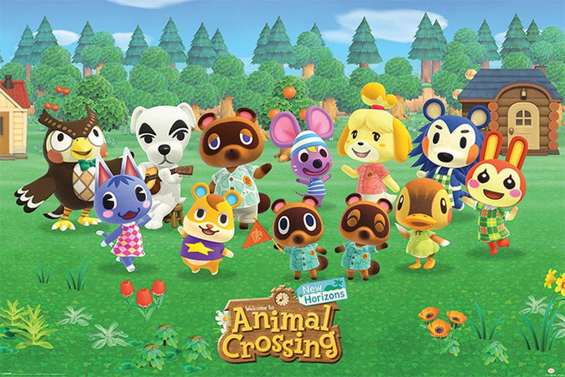 Pyramid ANIMAL CROSSING (LINEUP) MAXI plakat 5050574346665