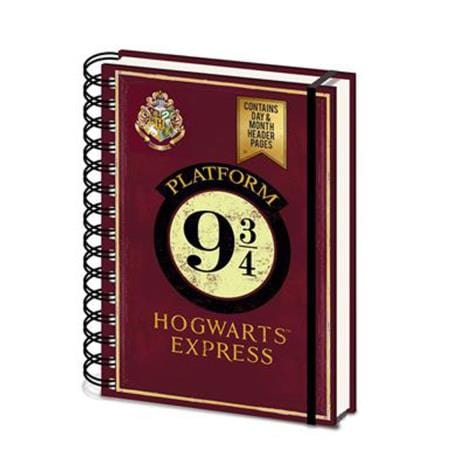 PYRAMID HARRY POTTER  (PLATFORM 9 3/4) A5 WIRO NOTEBOOK BELEŽNICA 5051265740120