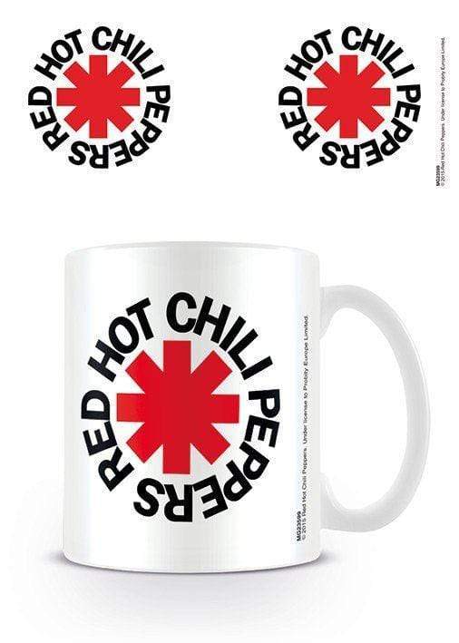 Pyramid RED HOT CHILI PEPPERS (LOGO WHITE) skodelica 5050574235990