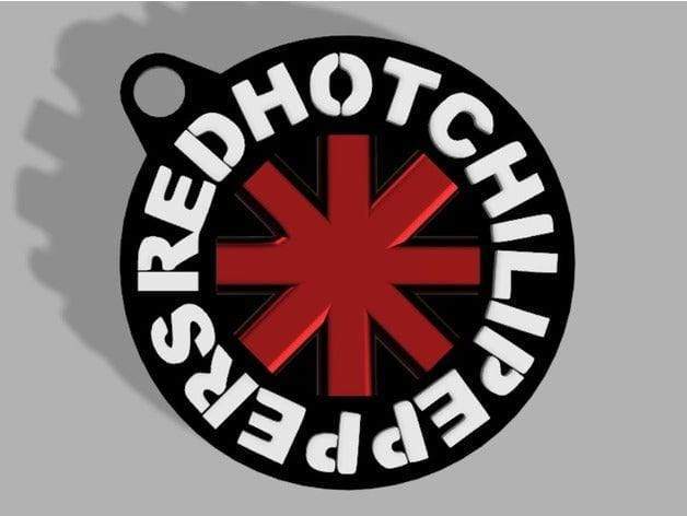 Pyramid RED HOT CHILLI PEPPERS (LOGO) obesek za ključe 5050293391007