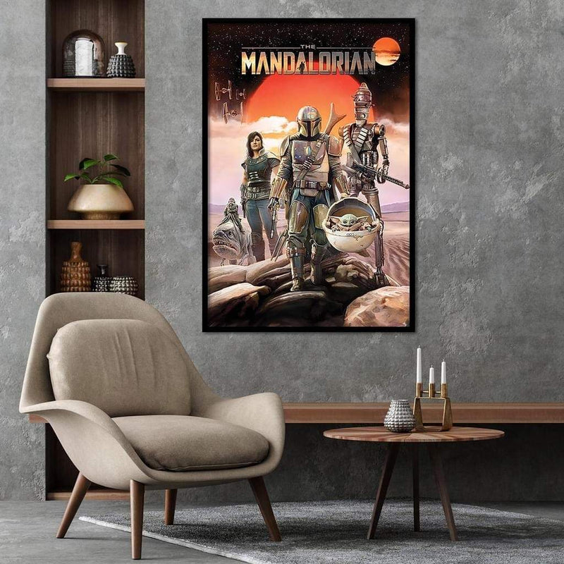 Pyramid STAR WARS THE MANDALORIAN (GROUP) MAXI plakat 5050574346429