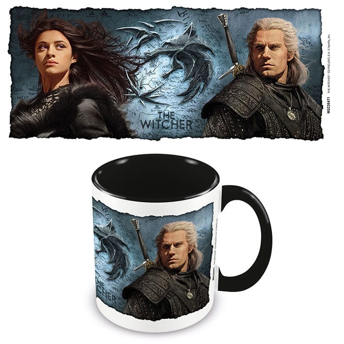 Pyramid THE WITCHER (BOUND BY FATE) BLACK INNER C MUG skodelica 5050574264716