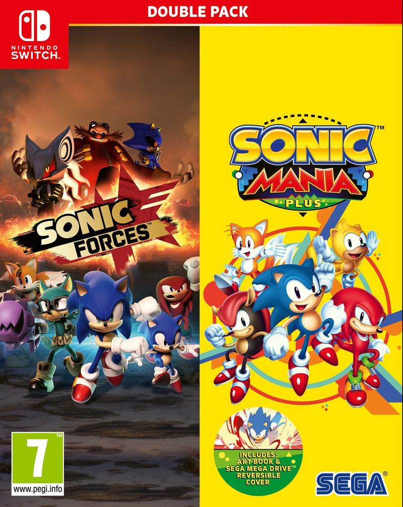 Sonic Mania Plus + Sonic Forces Double Pack  (Nintendo Switch) 5055277035014