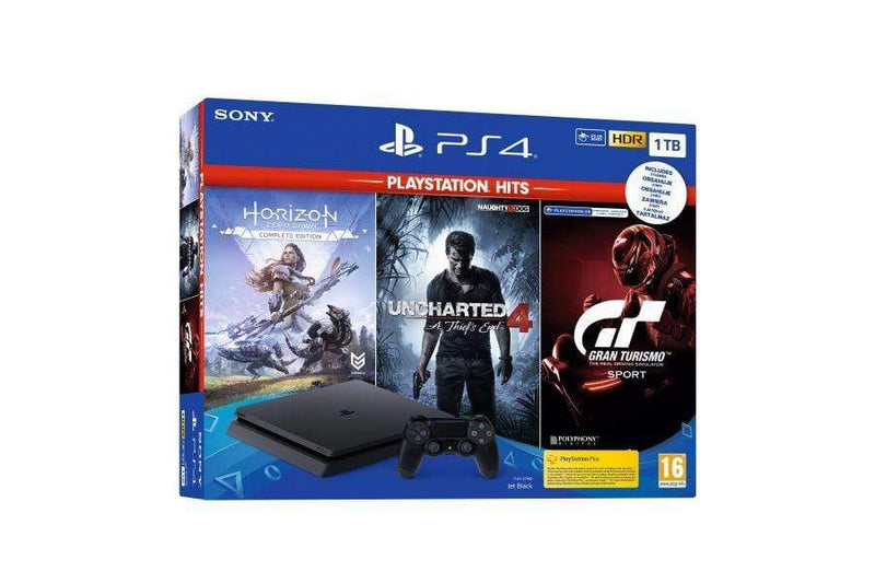 SONY PS4 1TB + GT SPORT - HZD CE-UC4 711719326106